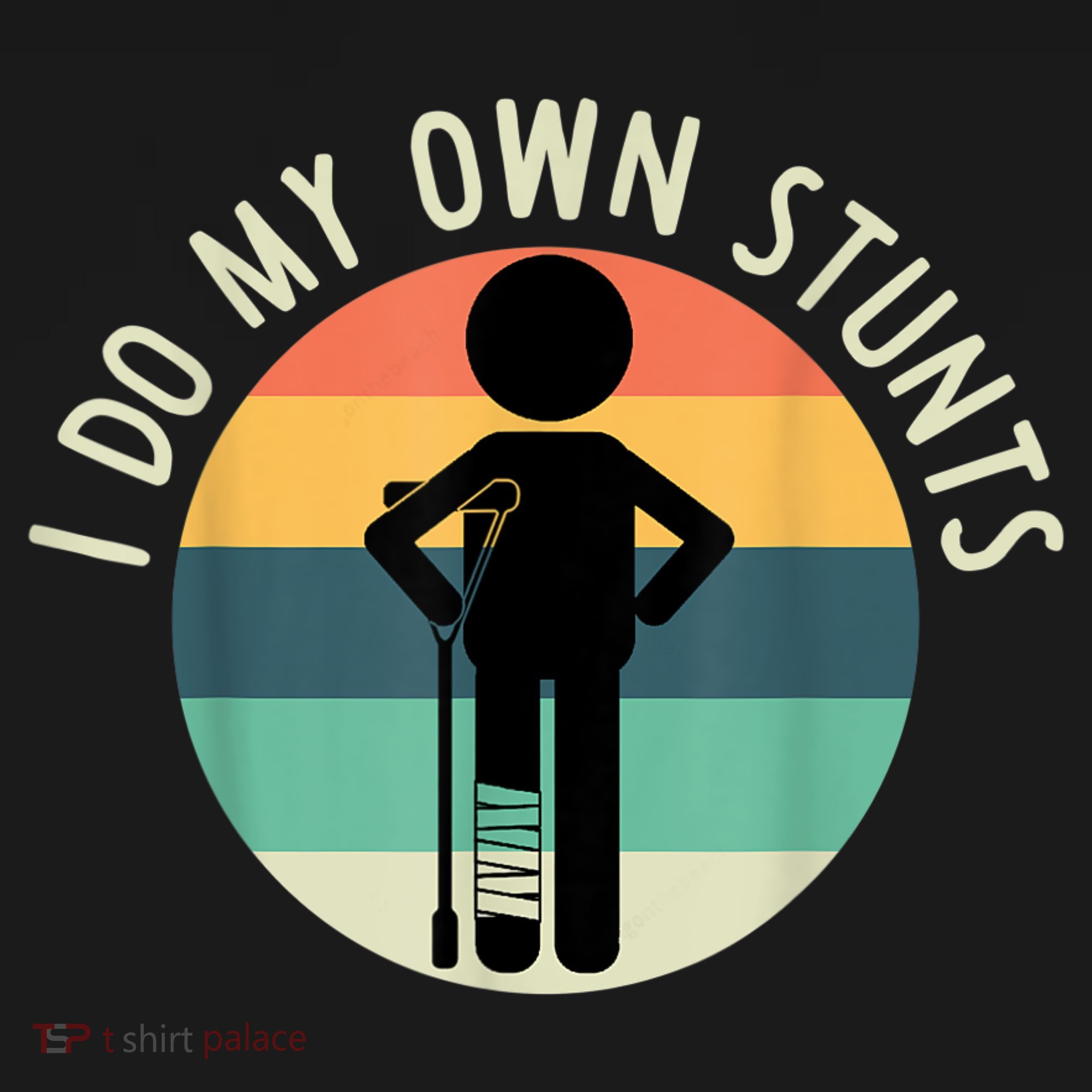 I Do My Own Stunts Get Well Gift Funny Injury Leg Toddler Hoodie