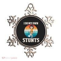 I Do My Own Stunts Broken Leg Get Well Soon Recovery Gift Ornament thumb 0
