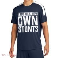 I Do My Own Stunts Broken Leg Joke For Clumsies Funny Gift Sport-Tek Competitor United Soccer Jersey thumb 0