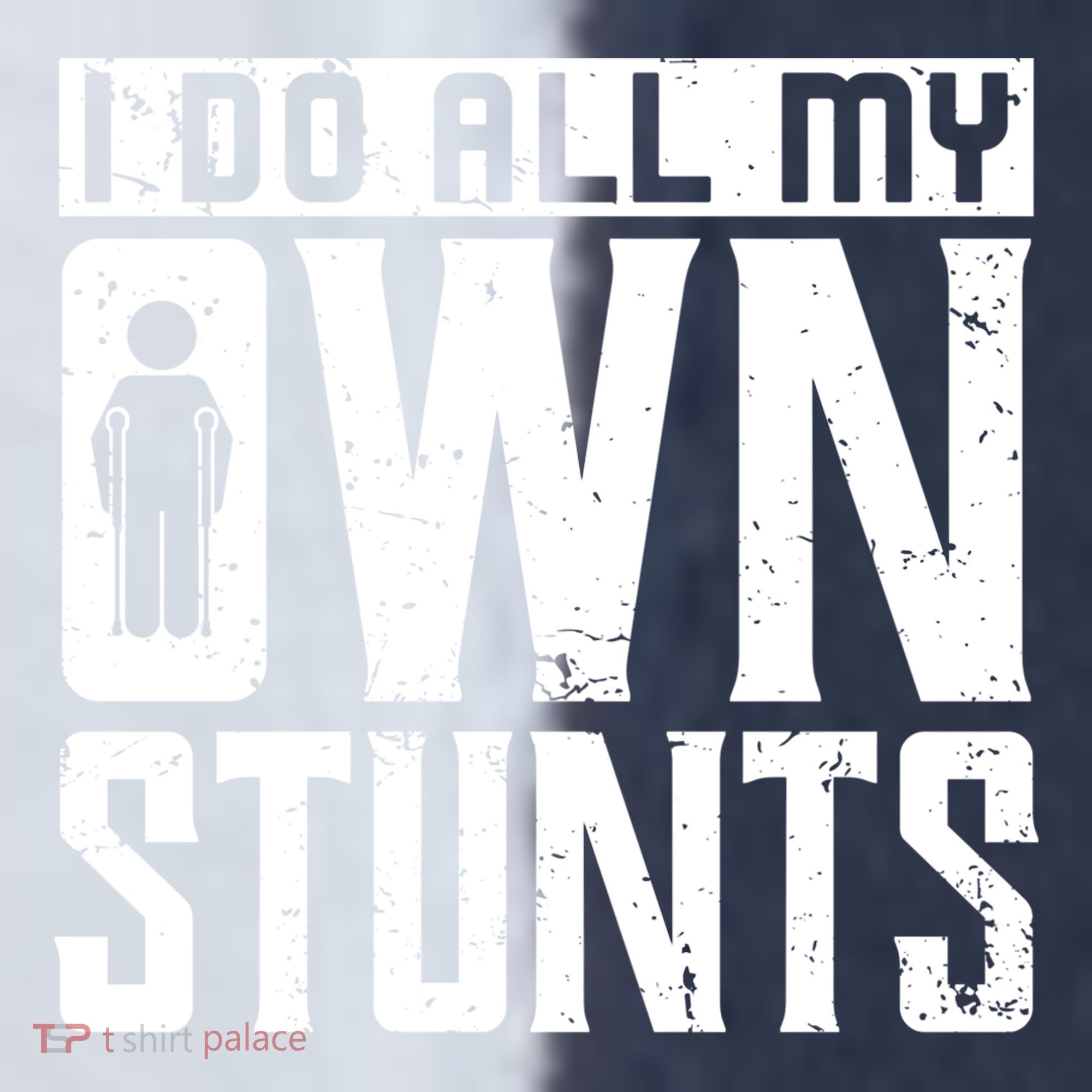I Do My Own Stunts Broken Leg Joke For Clumsies Funny Gift Sport-Tek Competitor United Soccer Jersey