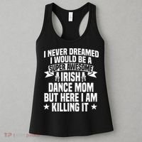 Irish Dance Mom Festival Ceili Stepdance Dancer Mother's Day Women's Tank Top thumb 3