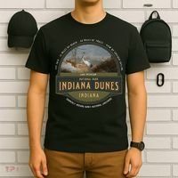 Indiana Dunes National Park Lake Michigan Beach Trails T-Shirt thumb 6