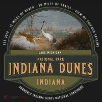 Indiana Dunes National Park Lake Michigan Beach Trails Mousepad thumb 1