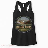 Indiana Dunes National Park Lake Michigan Beach Trails Women's Tank Top thumb 0