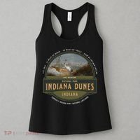 Indiana Dunes National Park Lake Michigan Beach Trails Women's Tank Top thumb 3