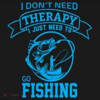 I Don't Need Therapy I Just Need To Go Fishing Toddler Hoodie thumb 2