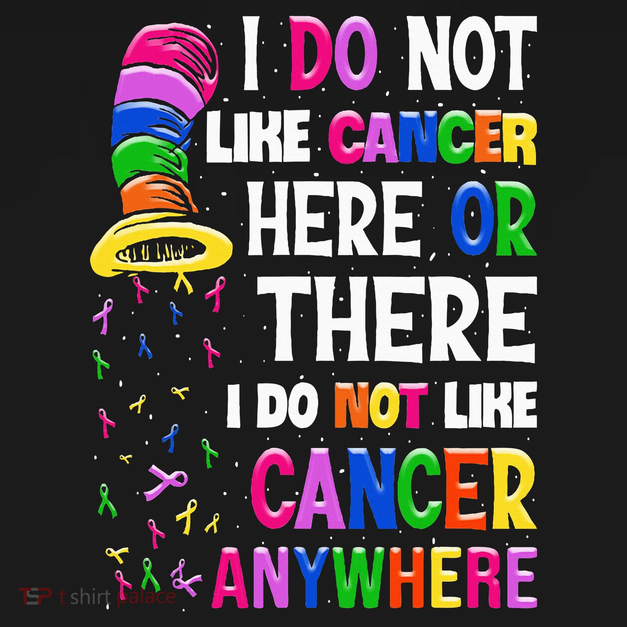 I Do Not Like Cancer Here Or There I Do Not Like Cancer Long Sleeve Shirt