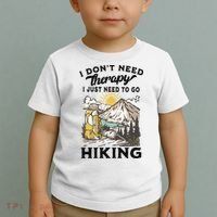 I DonT Need Therapy I Just Need To Go Hiking Toddler T-Shirt thumb 2