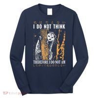 I Do Not Think Therefore I Do Not Am Japanese Possum Long Sleeve Shirt thumb 0