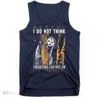 I Do Not Think Therefore I Do Not Am Japanese Possum Tank Top thumb 0