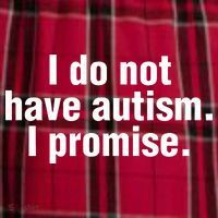 I Do Not Have Autism I Promise Women's Flannel Plaid Pajama Pants thumb 2