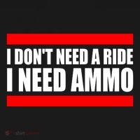 I Don't Need A Ride, I Need Ammo Ammunition Ukraine Women's Hoodie thumb 2