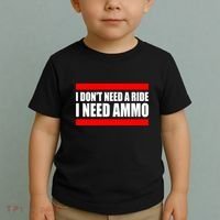 I Don't Need A Ride, I Need Ammo Ammunition Ukraine Toddler T-Shirt thumb 2