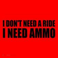 I Don't Need A Ride, I Need Ammo Ammunition Ukraine Santa Hat thumb 1
