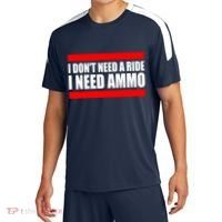 I Don't Need A Ride, I Need Ammo Ammunition Ukraine Sport-Tek Competitor United Soccer Jersey thumb 0