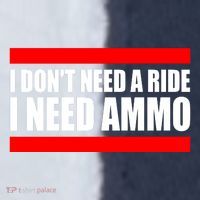 I Don't Need A Ride, I Need Ammo Ammunition Ukraine Sport-Tek Competitor United Soccer Jersey thumb 4
