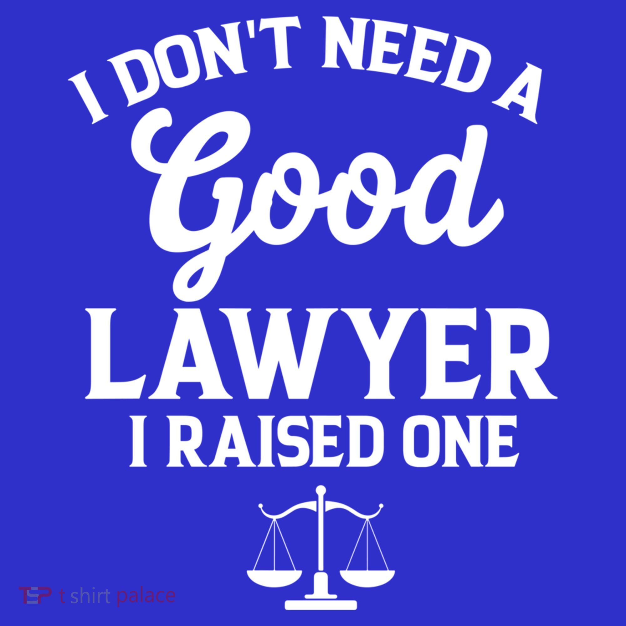 I Don't Need A Good Lawyer Funny Quote I Raised One Proud Cool Gift Sweatshirt