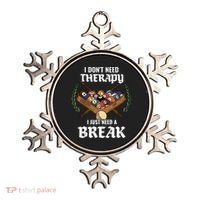 I DonT Need Therapy I Just Need A Break Billiards Snooker Gift Ornament thumb 0