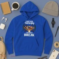 I DonT Need Therapy I Just Need A Break Billiards Snooker Gift Hoodie thumb 3