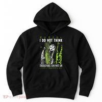 I Do Not Think Therefore I Do Not Am Possum Japanese Hoodie thumb 0