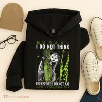 I Do Not Think Therefore I Do Not Am Possum Japanese Hoodie thumb 4