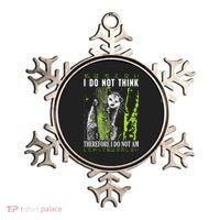 I Do Not Think Therefore I Do Not Am Possum Japanese Ornament thumb 0