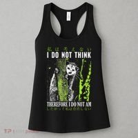 I Do Not Think Therefore I Do Not Am Possum Japanese Women's Tank Top thumb 3