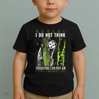 I Do Not Think Therefore I Do Not Am Possum Japanese Toddler T-Shirt thumb 2
