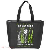 I Do Not Think Therefore I Do Not Am Possum Japanese Tote Bag thumb 0