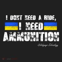 I Dont Need A Ride, I Need Ammunition Volodymyr Zelenskyy Stand With Ukraine Tumbler thumb 3