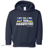 I Dont Need A Ride, I Need Ammunition Volodymyr Zelenskyy Stand With Ukraine Toddler Hoodie thumb 0