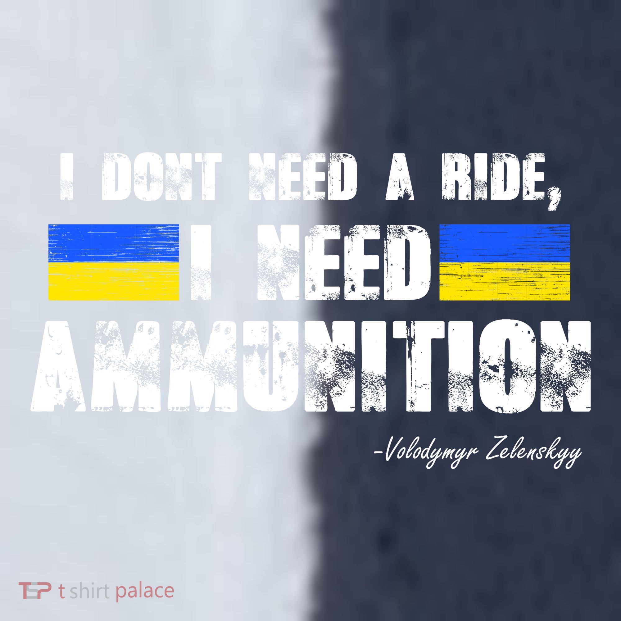 I Dont Need A Ride, I Need Ammunition Volodymyr Zelenskyy Stand With Ukraine Sport-Tek Competitor United Soccer Jersey