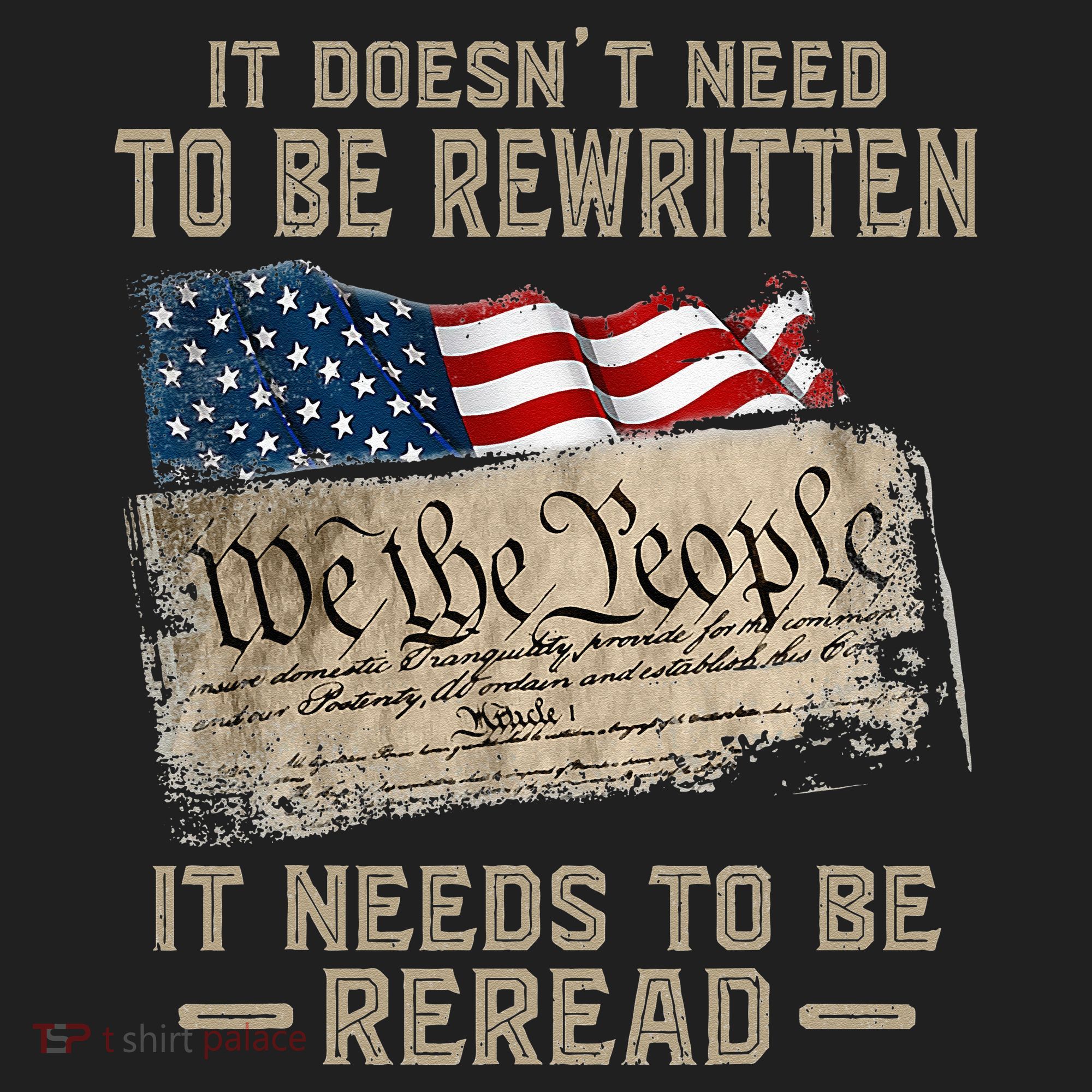 It Doesnt Need To Be Rewritten It Needs To Be Reread Women's Sweatshirt