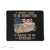 It Doesnt Need To Be Rewritten It Needs To Be Reread Mousepad thumb 0
