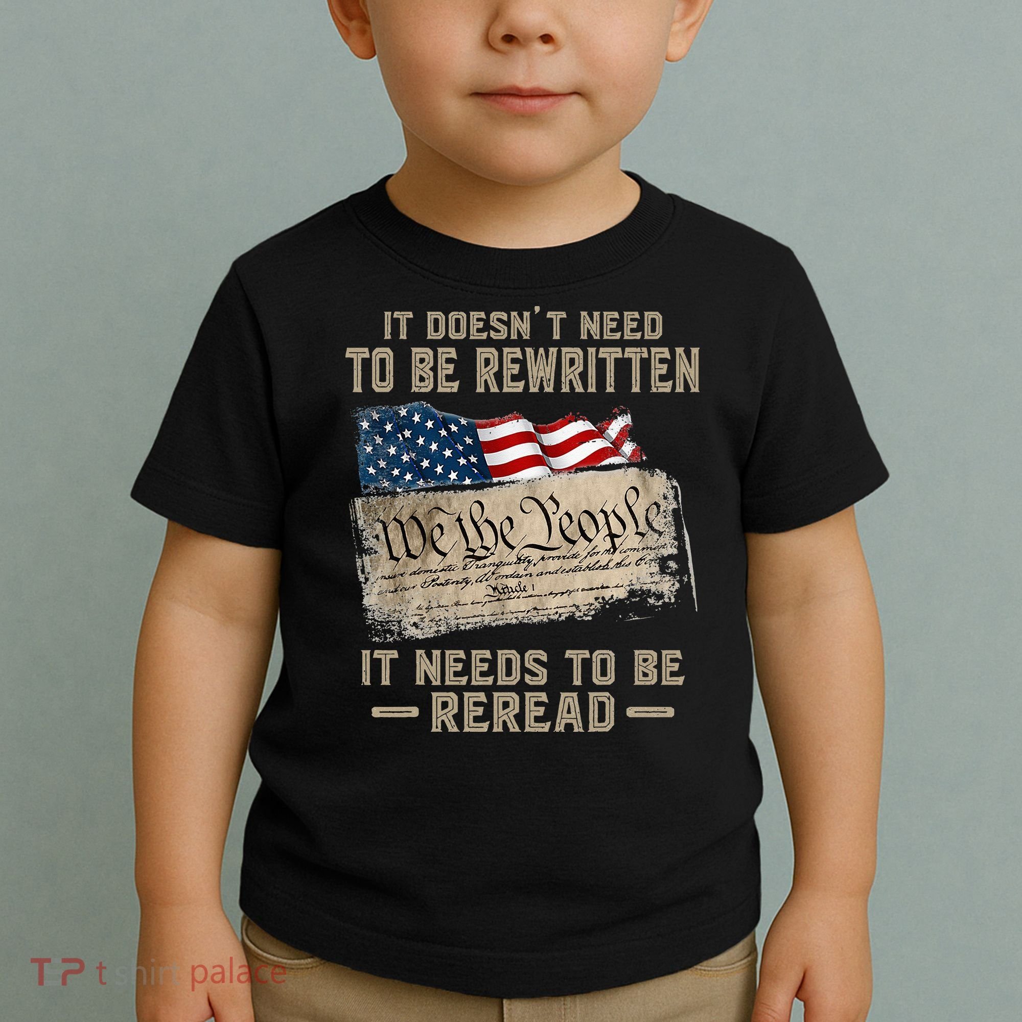 It Doesnt Need To Be Rewritten It Needs To Be Reread Toddler T-Shirt