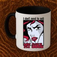 I Don't Need To Sell My Soul Comic Coffee Mug thumb 2