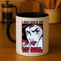 I Don't Need To Sell My Soul Comic Coffee Mug thumb 4