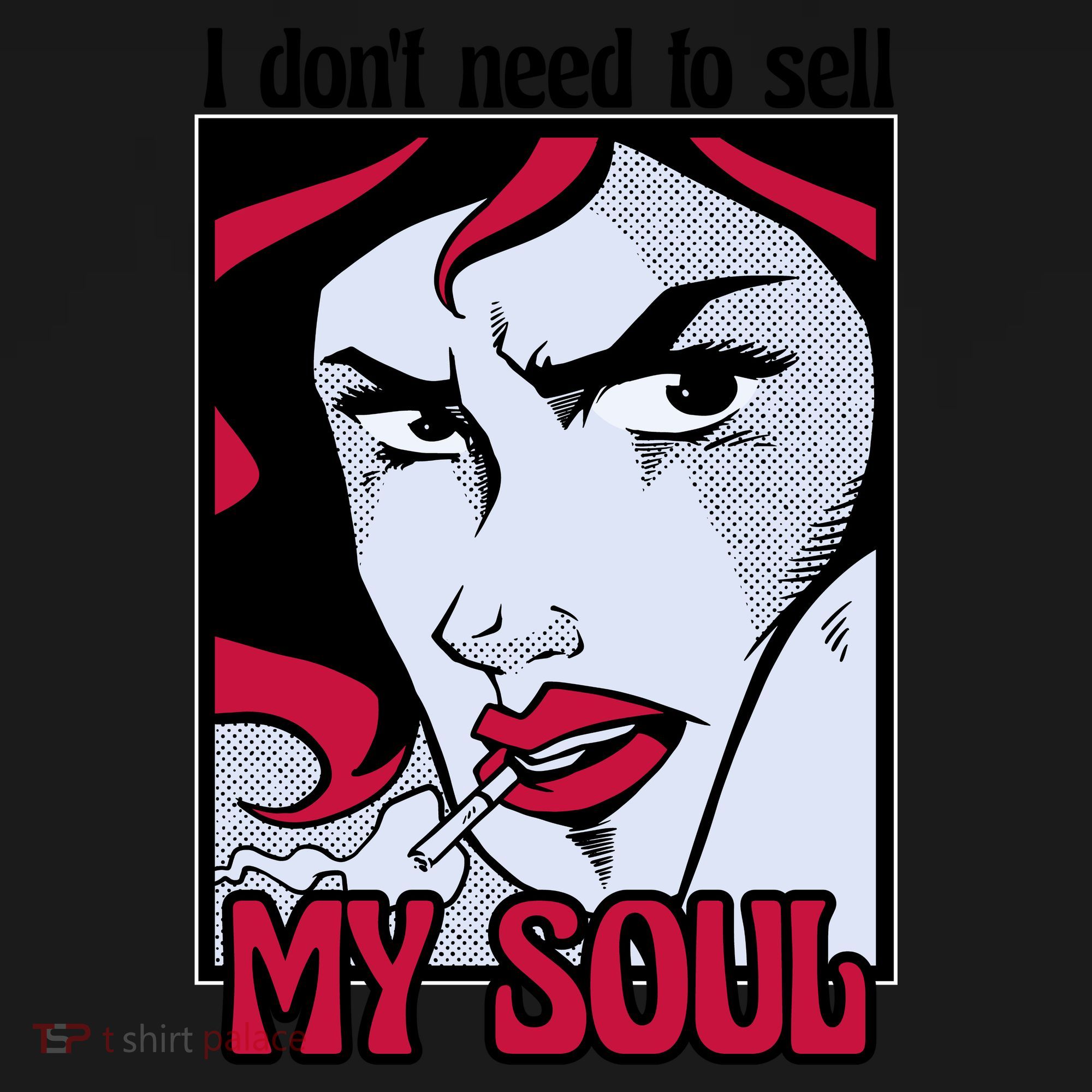 I Don't Need To Sell My Soul Comic Ornament