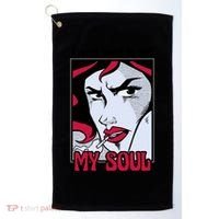I Don't Need To Sell My Soul Comic Golf Towel thumb 0