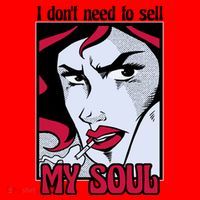 I Don't Need To Sell My Soul Comic Santa Hat thumb 1