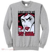 I Don't Need To Sell My Soul Comic Sweatshirt thumb 0