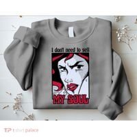 I Don't Need To Sell My Soul Comic Sweatshirt thumb 2