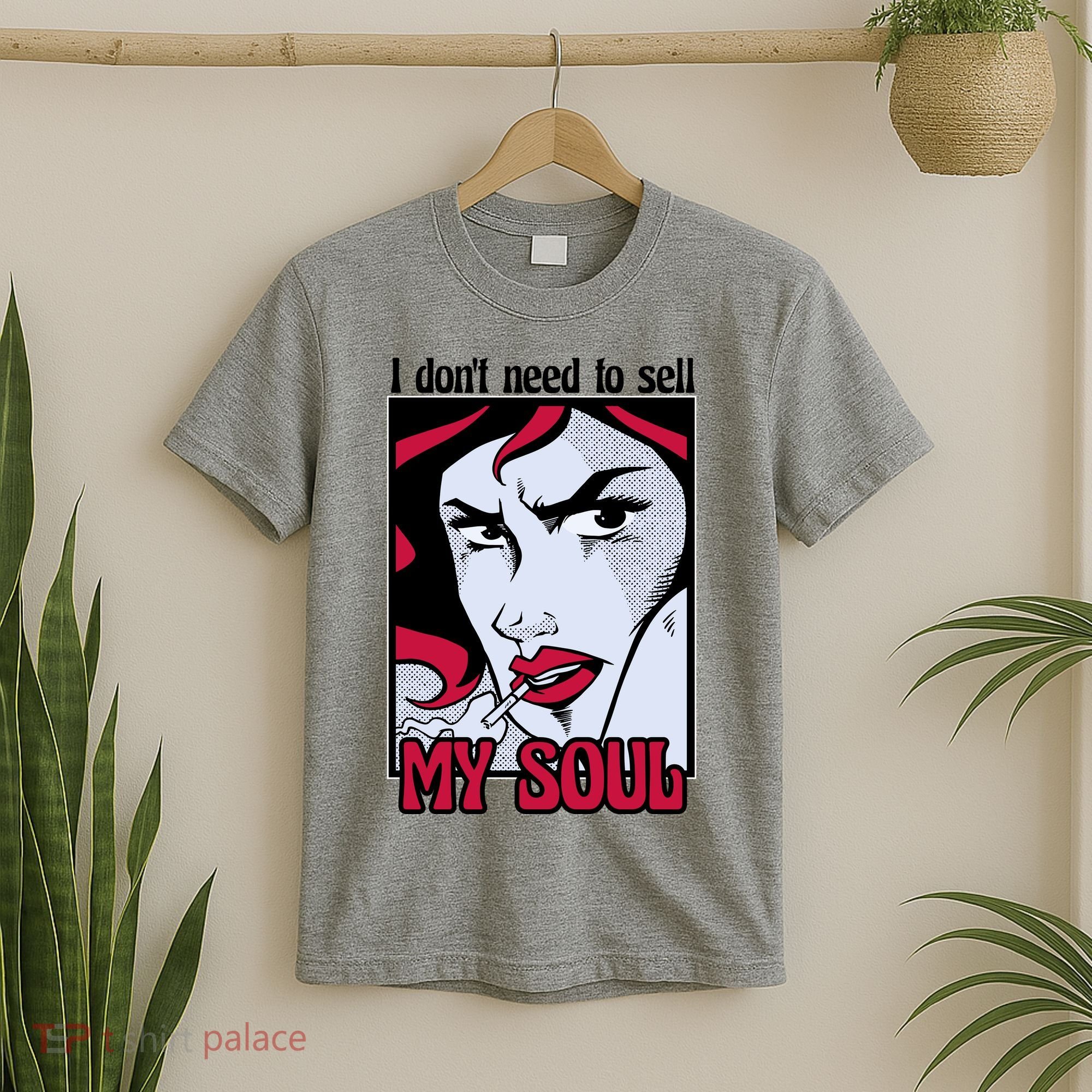 I Don't Need To Sell My Soul Comic T-Shirt