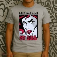 I Don't Need To Sell My Soul Comic T-Shirt thumb 3
