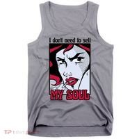 I Don't Need To Sell My Soul Comic Tank Top thumb 0