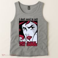 I Don't Need To Sell My Soul Comic Tank Top thumb 2