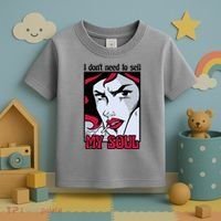 I Don't Need To Sell My Soul Comic Toddler T-Shirt thumb 3