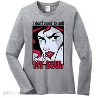 I Don't Need To Sell My Soul Comic Women's Long Sleeve Shirt thumb 0