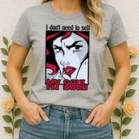 I Don't Need To Sell My Soul Comic Women's T-Shirt thumb 2