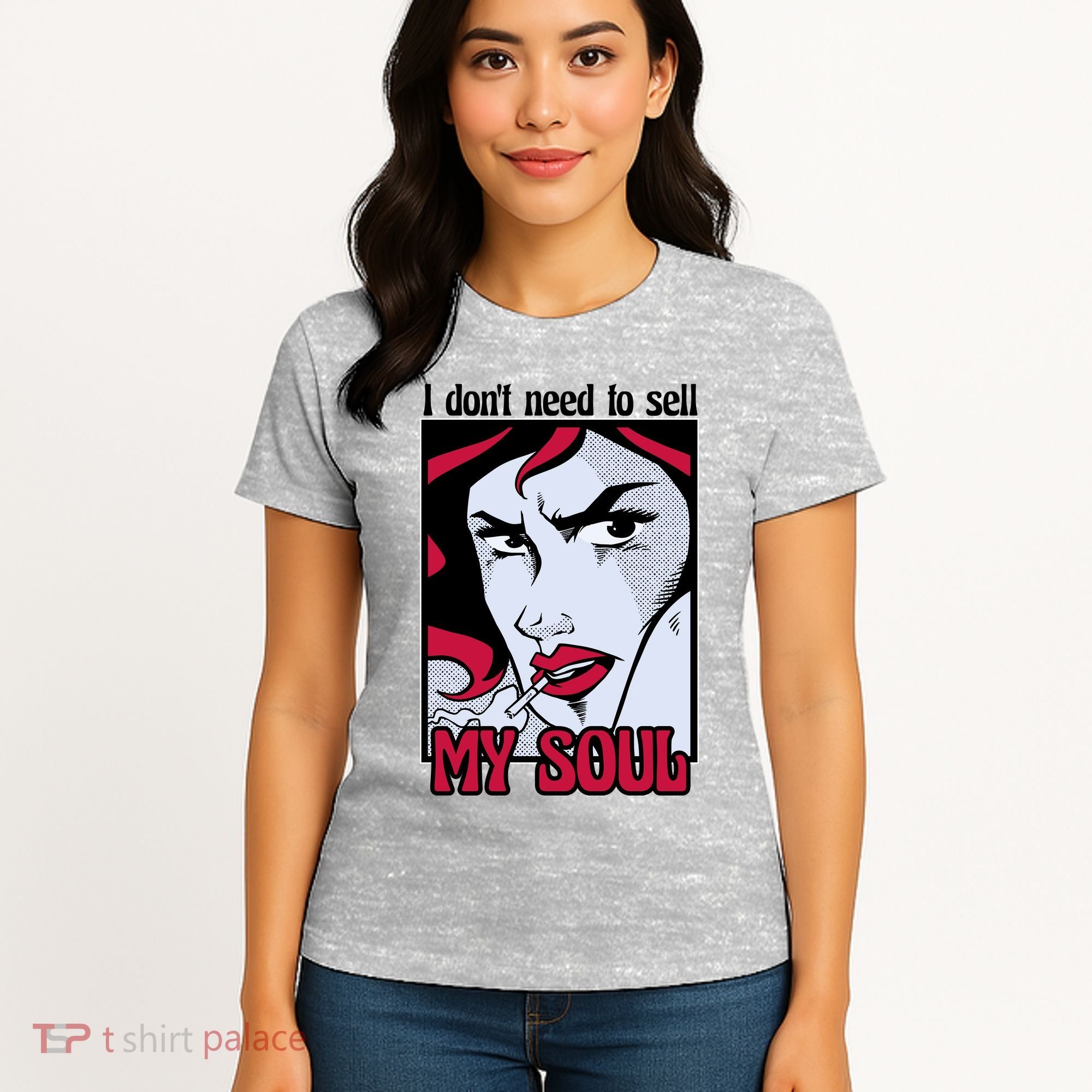 I Don't Need To Sell My Soul Comic Women's T-Shirt